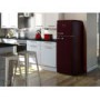 Swan SR11010WRN Freestanding Fridge Freezer Wine Red