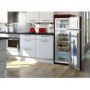 Swan SR11010WRN Freestanding Fridge Freezer Wine Red