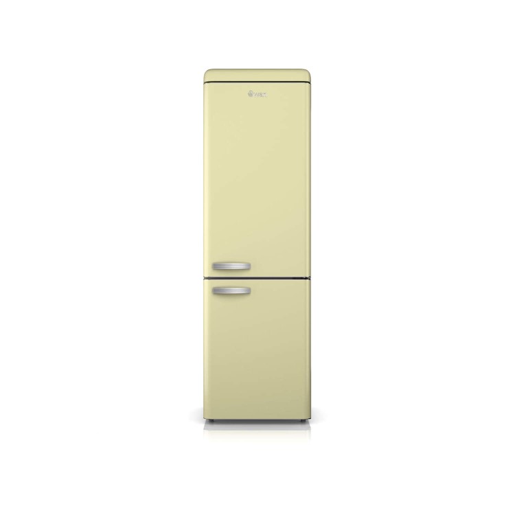 Swan SR11020CN Freestanding Fridge Freezer Cream