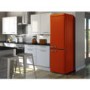 Swan SR11020ON Freestanding Fridge Freezer Orange