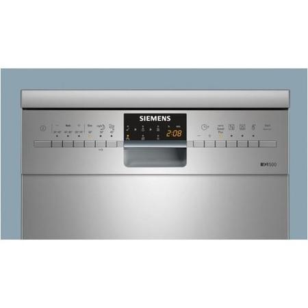 Siemens iQ500 SR26T897EU 10 Place Slimline Freestanding Dishwasher - Silver