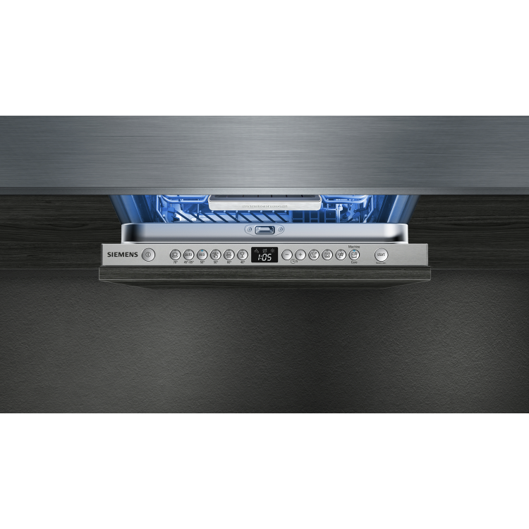 GRADE A2 - siemens SR656X01TE Ultra Efficient 45cm Wide 10 Place Slimline Fully Integrated Dishwasher