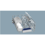 GRADE A2 - siemens SR656X01TE Ultra Efficient 45cm Wide 10 Place Slimline Fully Integrated Dishwasher