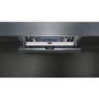 Siemens iQ300 Integrated Slimline Dishwasher - D-Rated, Black control panel