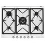 Smeg SR975BGH Victoria 70cm White 5 Burner Gas Hob