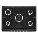 SR975NGH Smeg Victoria 69cm 5 Burner Gas Hob - Black