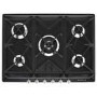 GRADE A2 - Smeg SR975NGH Victoria 70cm Black 5 Burner Gas Hob