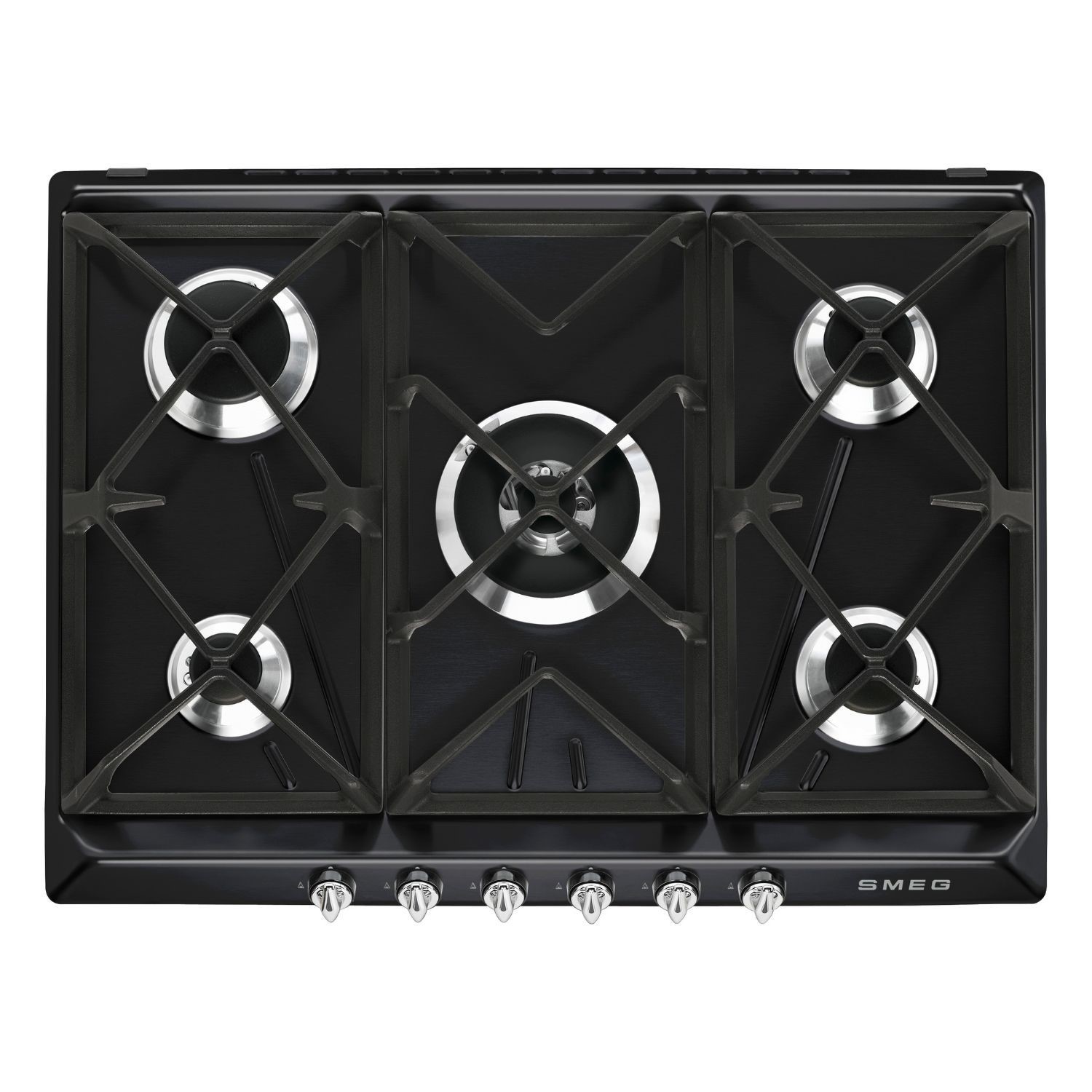 Smeg Victoria 69Cm 5 Burner Gas Hob  SR975NGH
