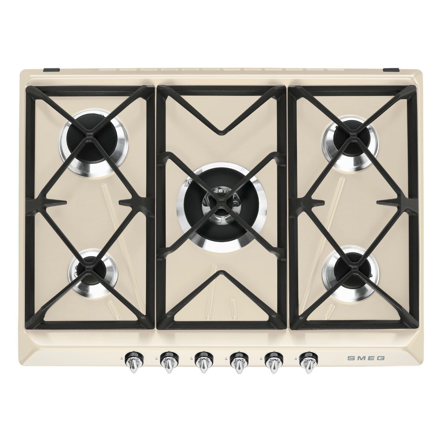 Smeg Victoria 69Cm 5 Burner Gas Hob  SR975PGH