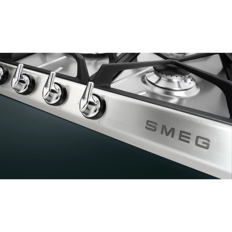 Smeg Victoria 69cm 5 Burner Gas Hob - Stainless Steel