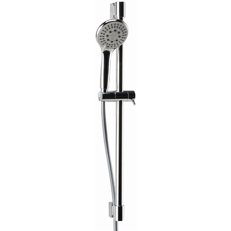 Round Shower & Slide Rail Kit