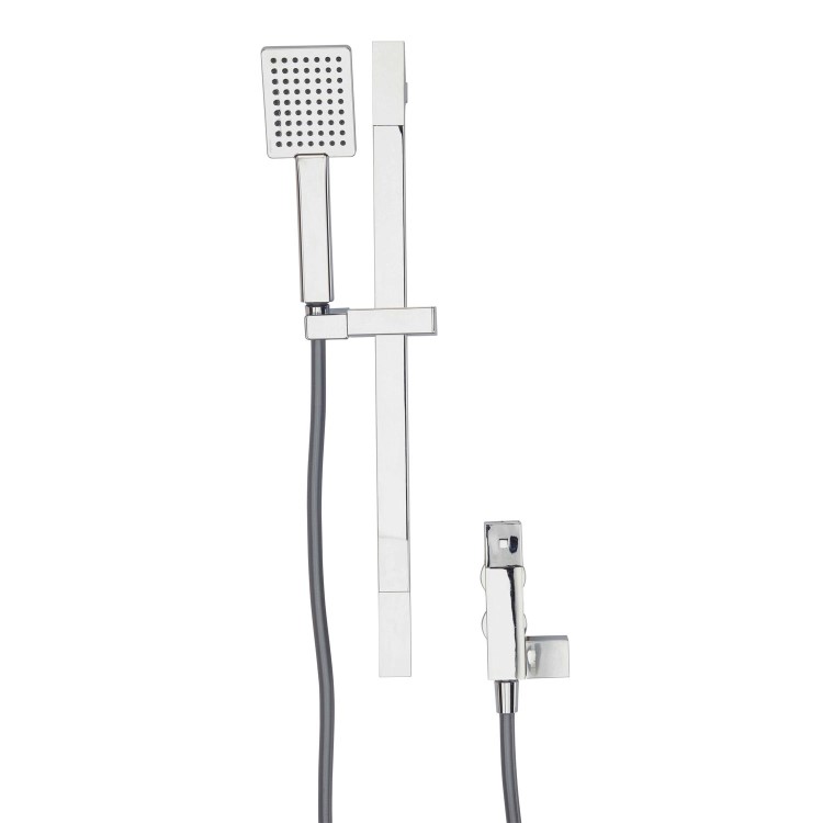 Square Shower & Slide Rail Kit