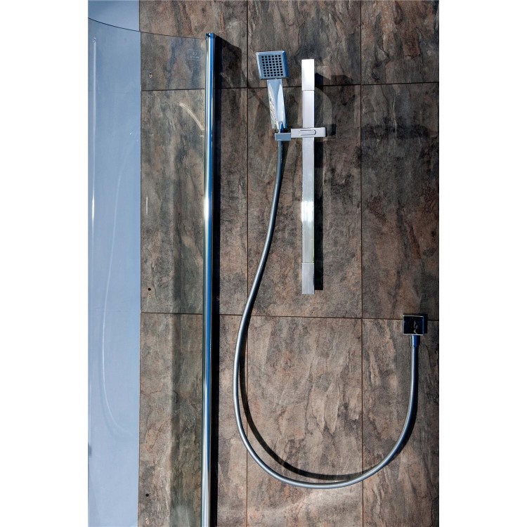 Square Shower & Slide Rail Kit