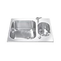 Smeg SRO3416 Alba 1.5 Bowl Inset Sink