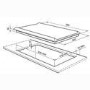 Smeg SRV596-5 Cucina 90cm Gas Hob - Stainless Steel