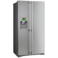 Smeg SS55PTE2 Cucina Stainless Steel Effect Side-by-Side Fridge Freezer with Ice & Water Dispenser