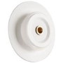 Matt White Stone Resin Bath Waste Cover