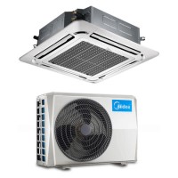 30000 BTU 9kW  A++/A+  Super Slim Ceiling Cassette Air Conditioning system with heat pump and 5 years warranty 