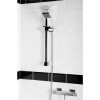Square Shower Shower with Thermostatic Valve &amp; Slide Rail Kit
