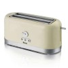 Swan ST10090CREN 4 Slice Long Slot Cream Toaster