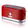 Swan ST10090REDN 4 Slice Long Slot Red Toaster