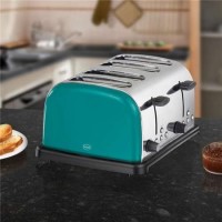 Swan ST14020TELN 4 Slice Teal Toaster