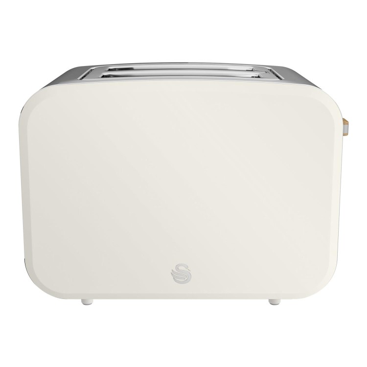 Swan Nordic 2 Slice Toaster - Cotton White