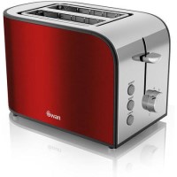 Swan ST17020REDN 2 Slice Red Toaster
