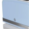 Swan ST19010BLN 2 Slice Retro Toaster - Blue