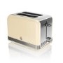 Swan ST19010CN Retro 2 Slice Toaster - Cream