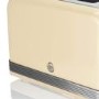 Swan ST19010CN Retro 2 Slice Toaster - Cream