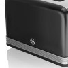 Swan ST19020BN Retro Style 4-slice Toaster - Black