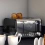 Swan ST19020BN Retro Style 4-slice Toaster - Black