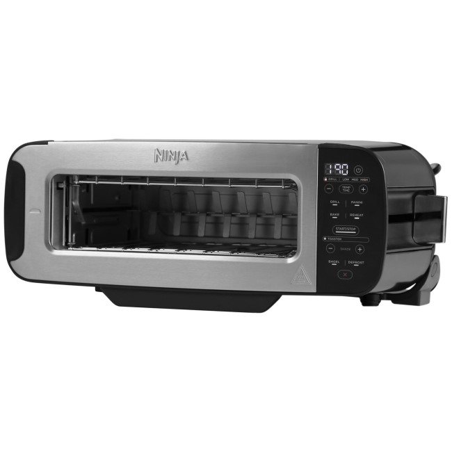 Ninja ST200UK 3-in-1 Toaster Grill and Panini Press - Black