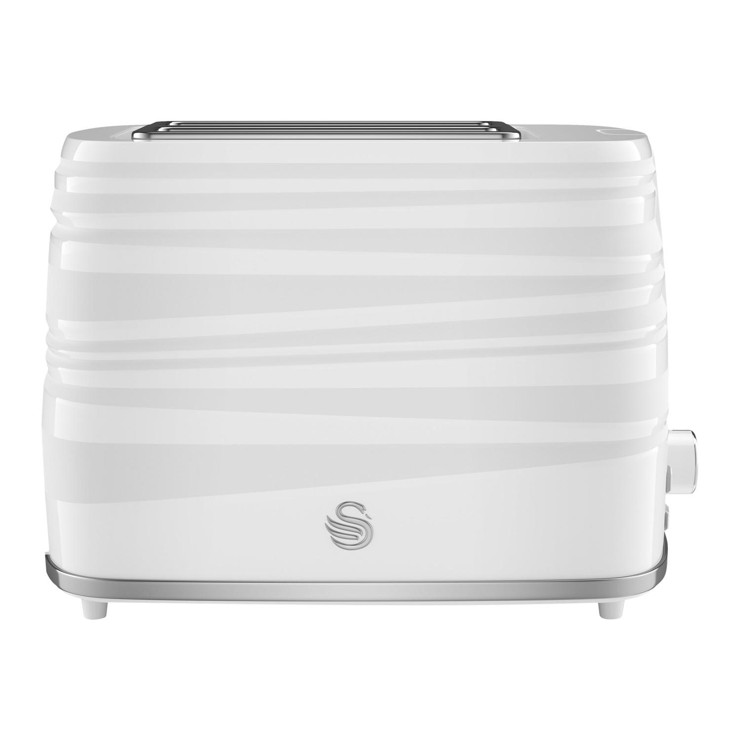 Swan ST31050WN Symphony 2 Slice Toaster White Appliances Direct