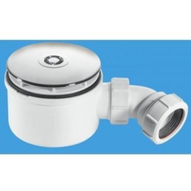 90mm x 50mm Water Seal Shower Trap with 1 Outlet