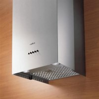 Elica STENAR Stenar Square Column 36cm Chimney Cooker Hood Stainless Steel