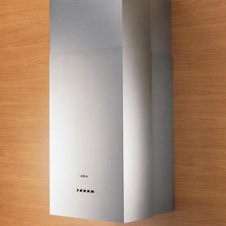 Elica STENAR Stenar Square Column 36cm Chimney Cooker Hood Stainless Steel
