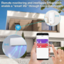 Tuya Smart WiFi IP65 Waterproof Temperature & Humidity Sensor for Indoor/Outdoor Follow-Me Climate Control