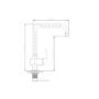 Swiss Taps STK569 Frasco Single Lever Mixer Tap - Chrome