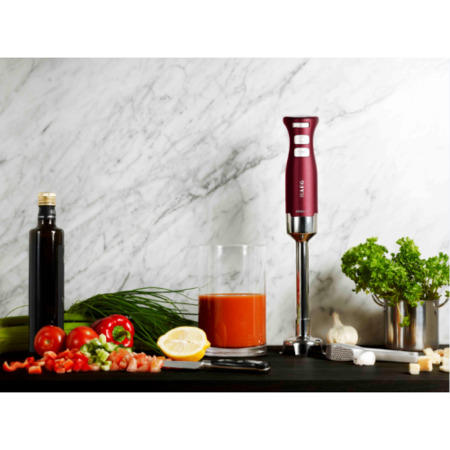 AEG STM6201-U Ultramix Pro Hand Blender - Glossy Red