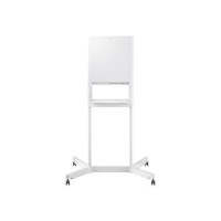 GRADE A2 - Samsung STN-WM55H Flip Digital Flipchart Portable Wheel-Based Stand