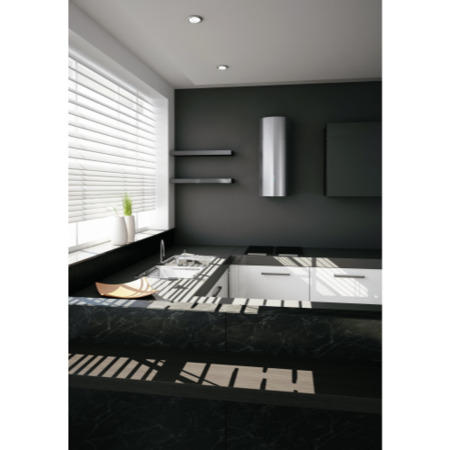 Elica STONE_WH Stone Cylindrical 33cm Chimney Hood - White