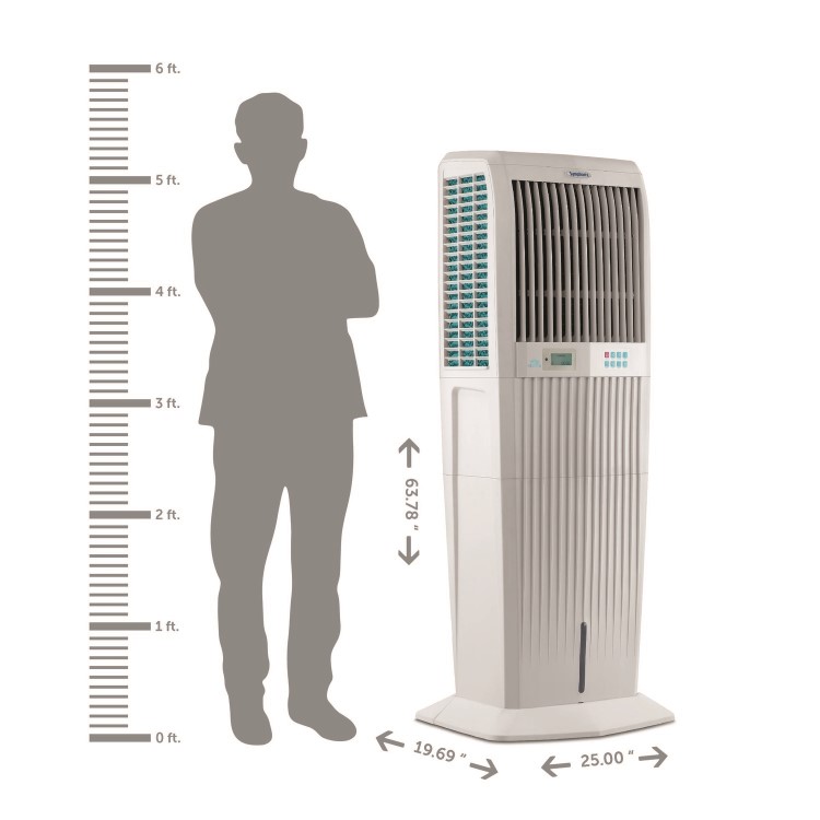 GRADE A1 - STORM100I 100L Symphony Evaporative Air Cooler up to 100 sqm with i-pure Air Purifier technology