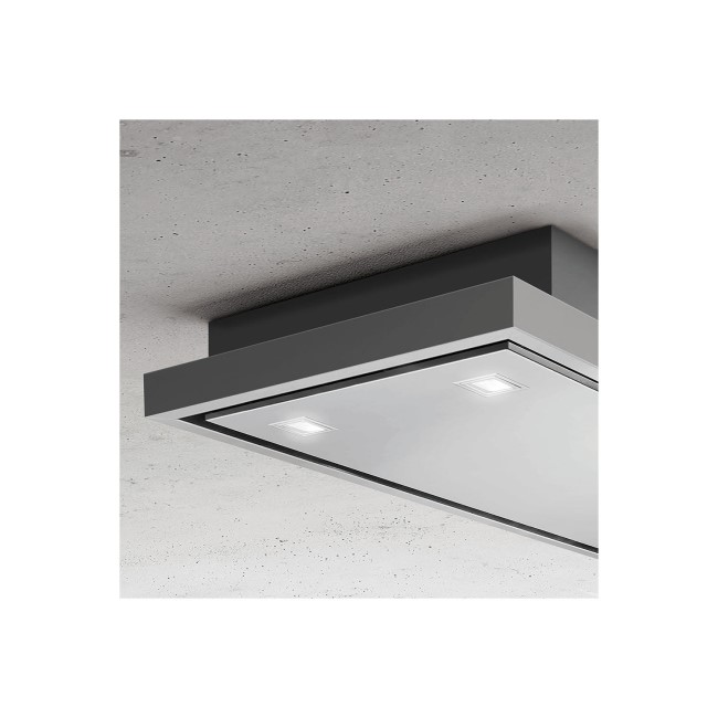 Elica STRATOS-LED Stratos 90cm Ceiling Kitchen Extractor - Stainless Steel