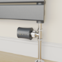 electriQ Modern LCD Smart TRV Thermostatic Radiator Valves Tuya Zigbee Version Anthracite