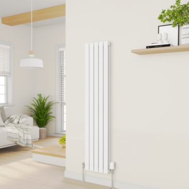 electriQ Modern LCD Smart TRV Thermostatic Radiator Valves Tuya Zigbee Version White