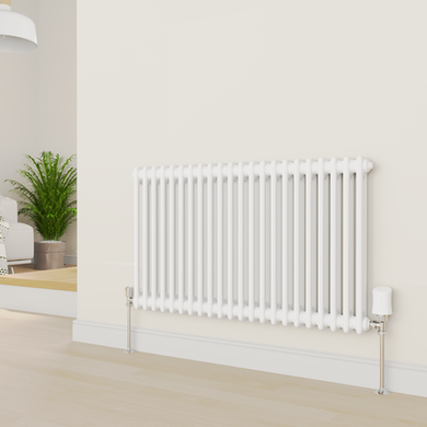 electriQ Modern LCD Smart TRV Thermostatic Radiator Valves Tuya Zigbee Version White