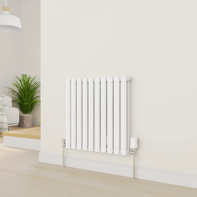 electriQ Modern LCD Smart TRV Thermostatic Radiator Valves Tuya Zigbee Version White