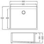 Astracast SU10WHHOMESK Sudbury Large Single Bowl Ceramic Sink - White